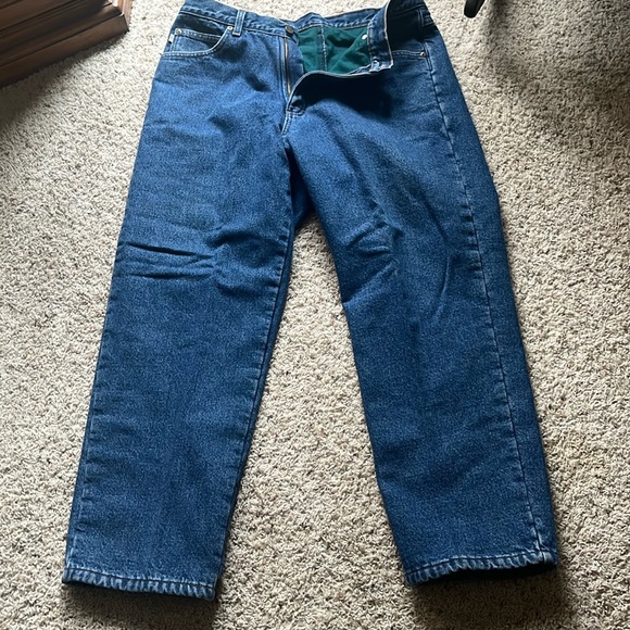 LL Bean Double L Relaxed Fit Jeans Mens Size 35/29 EUC - Picture 1 of 10